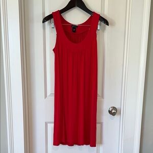Moda International Bold Red Swing Dress, size M